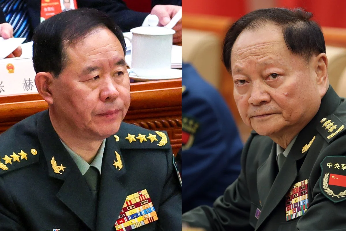 Former PLA generals expelled from China’s Communist Party for factionalism and disloyalty